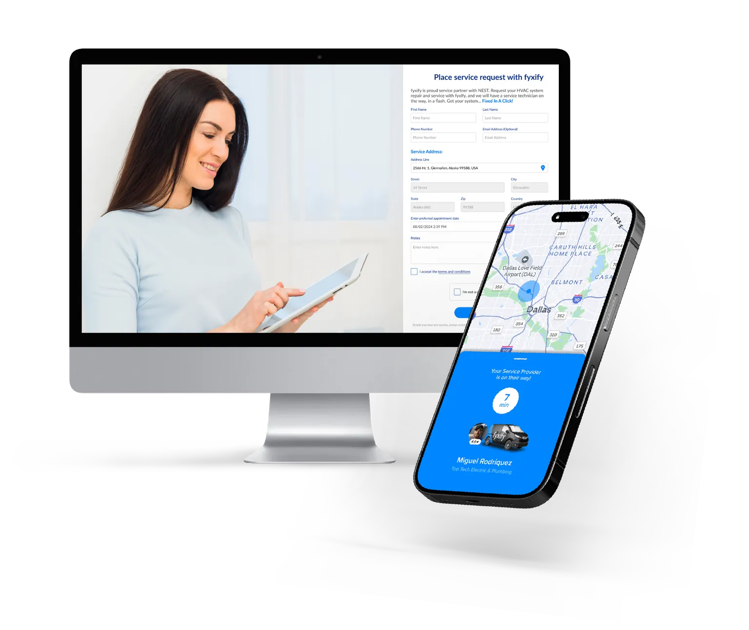 Fyxify app connecting homeowners with vetted service professionals